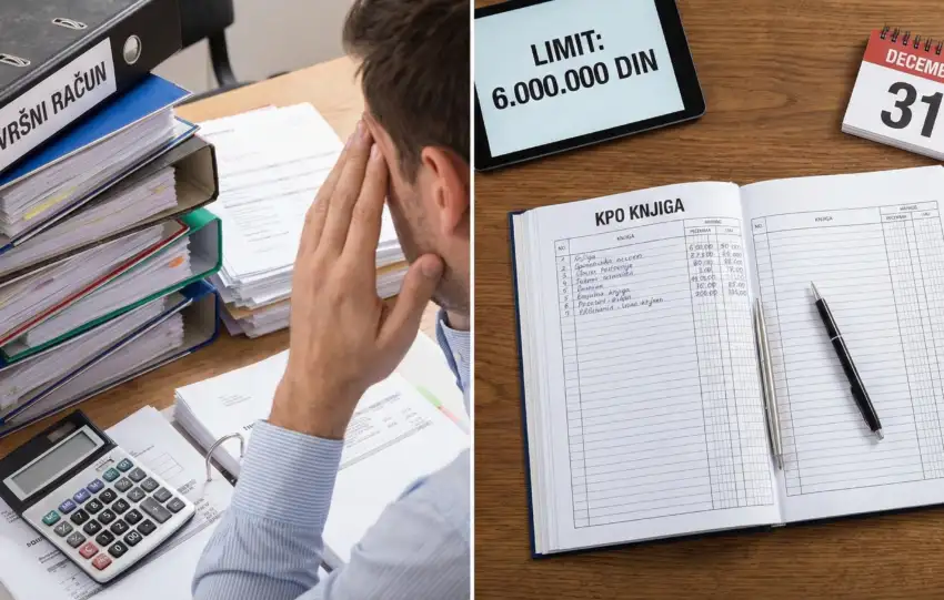 Izrada završnog računa samo za “knjigaše” Koje poreske obaveze imaju paušalci na kraju godine