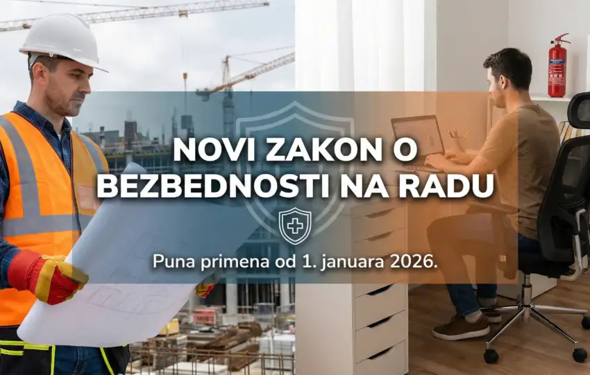 Puna primena Zakona o bezbednosti na radu od 1. januara 2026.