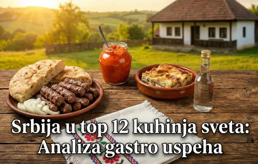 Srbija u top 12 kuhinja sveta Analiza gastro uspeha